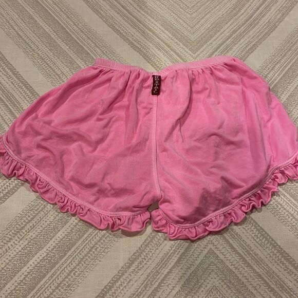 Hard Tail Girls Pink Ruffle Shorts - Picture 6 of 6
